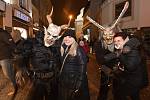 Krampusáci v Mladé Boleslavi.