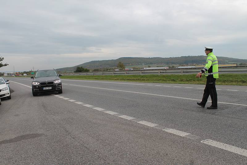 Policie se zaměřila především na kontrolu kamiónů.