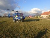 U obce Úhelnice na Mladoboleslavsku došlo v sobotu 30. listopadu k nehodě motorkáře.