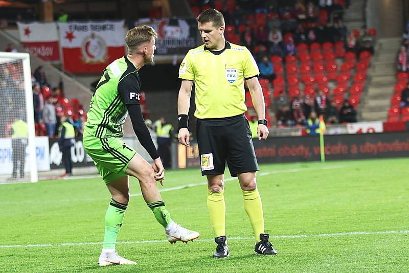 Slavia porazila doma Mladou Boleslav těsně 3:2