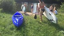 Loděnice na Krásné louce v Mladé Boleslavi půjčuje kanoe a paddleboardy.