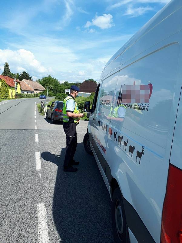 Policejní kontroly v Benátkách nad Jizerou