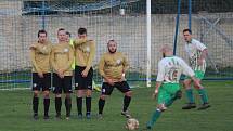 Okresní přebor, 1. kolo (12. hrané): SK Meteor Kostelní Hlavno - FK Krnsko (0:4), hráno 5. listopadu 2022.