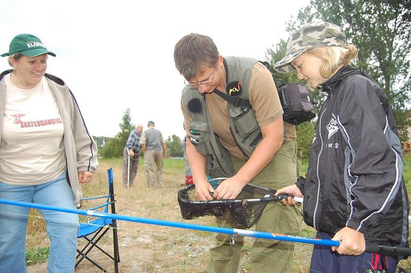 Rybářské závody na Krásné louce v Mladé Boleslavi