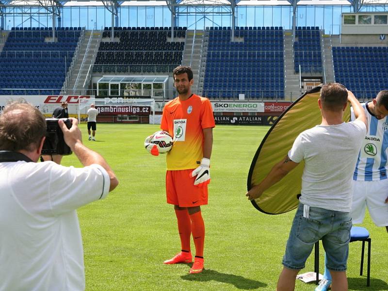 Předsezónní focení fotbalistů Mladé Boleslavi