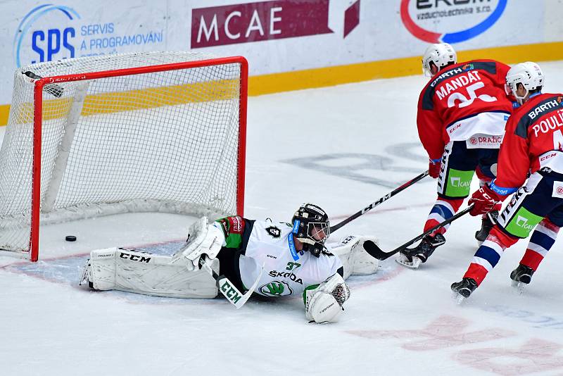 Tipsport extraliga: BK Mladá Boleslav - HC Dynamo Pardubice.