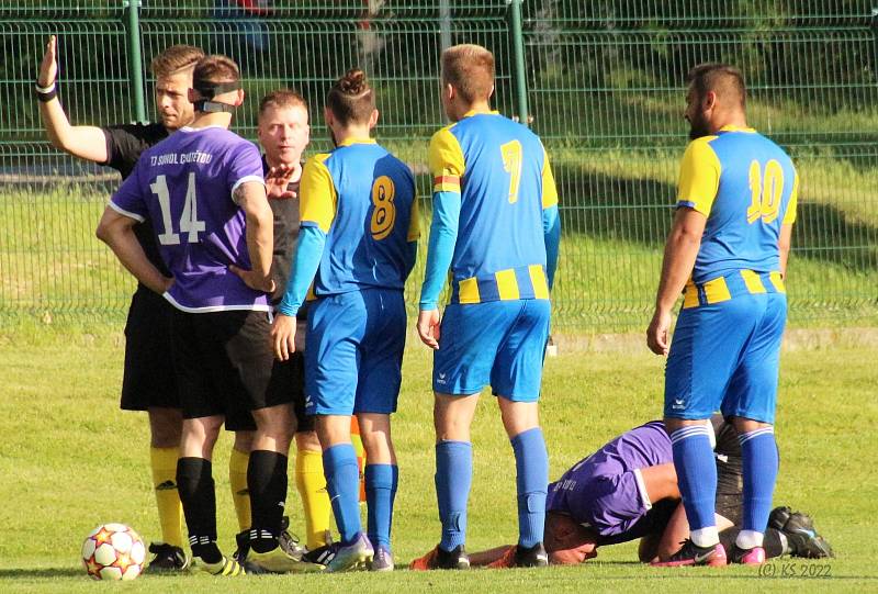 I. B třída, 23. kolo: Sokol Chotětov - TJ Byšice (0:0)