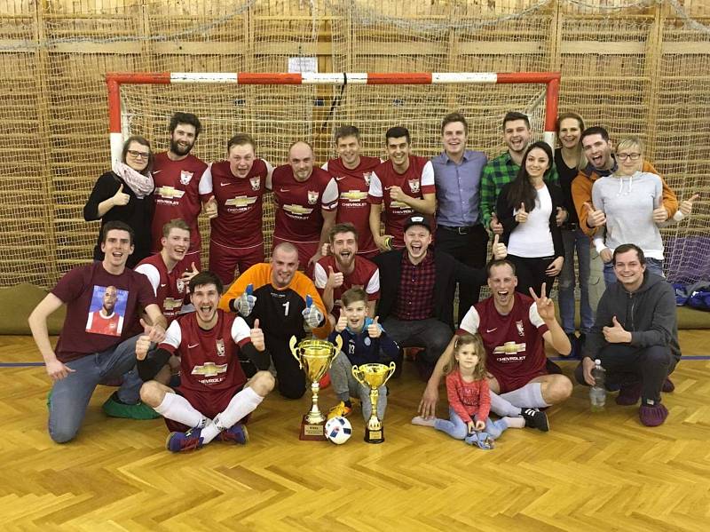 Vítěz okresní futsalové soutěže Mladoboleslavska 2016/2017 - Gunners Řepov