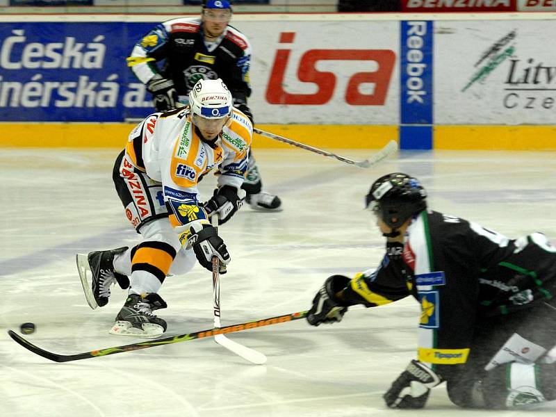 O2 extraliga: HC Benzina Litvínov - BK Mladá Boleslav