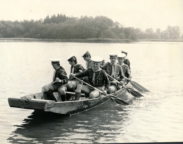 TÁBOR vodních skautů z roku 1969