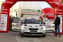 Škoda Fabia Super 2000 na Rally Monte Carlo