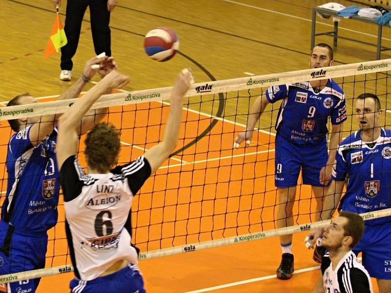 Čtvrtfinále extraligy volejbalu: VK Karbo Benátky nad Jizerou - Brownhouse Volleyball Kladno