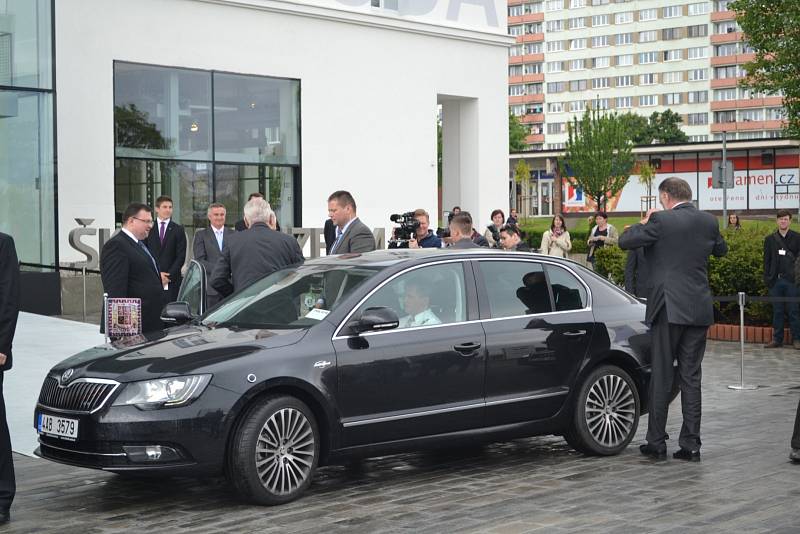 Návštěvu prezidentů Zemana a Gaucka doprovázela přísná bezpečnostní opatření.