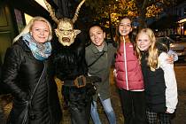 Krampus čerti se ukázali už na Halloweenu v Městském paláci Templ v úterý 31. listopadu 2023.