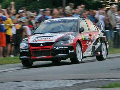 Rally Bohemia v centru Mladé Boleslavi (RZ 4 - Staroměstská)