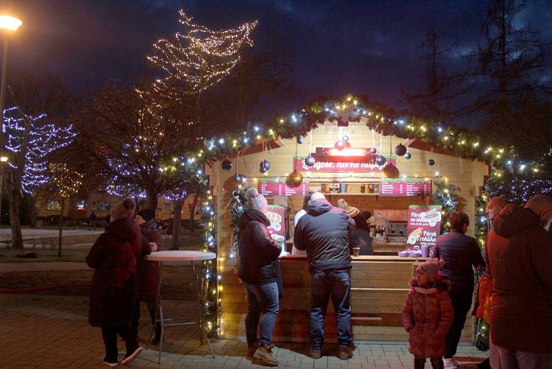 Z loňských Adventních trhů v parku Na Výstavišti.