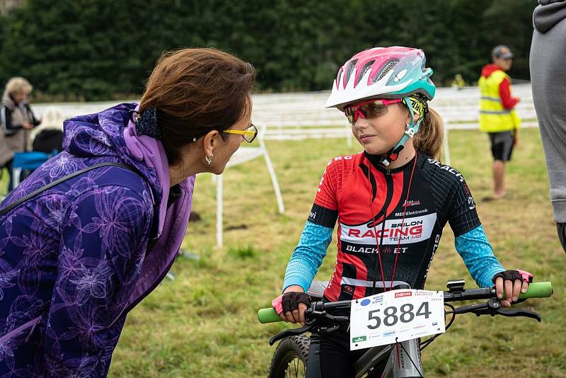 Z cyklistického seriálu pro veřejnost 'Kolo pro život' na Krásné louce v Mladé Boleslavi.