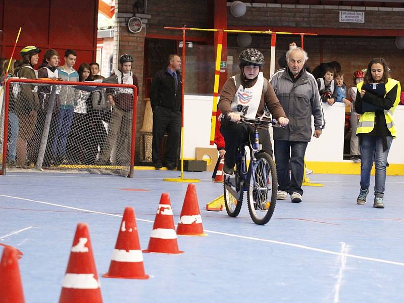 Dopravní soutěž cyklistů - krajské finále 2013