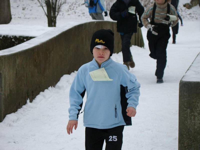 Silvestrovské dopoledne ve Štěpánce se neslo ve sportovním duchu. Běželi malí i velcí.