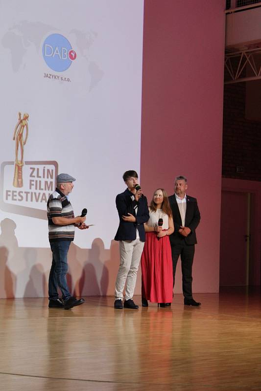 Ze zahájení Mladoboleslavského filmového festivalu v Domě kultury v Mladé Boleslavi.