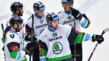 Tipsport extraliga: BK Mladá Boleslav - HC Dynamo Pardubice.