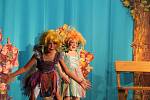 Malí divadelníci z Dolních Stakor hráli O vodnickém štěstí.