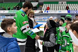 Hokejisté BK Mladá Boleslav předávali pololetní vysvědčení