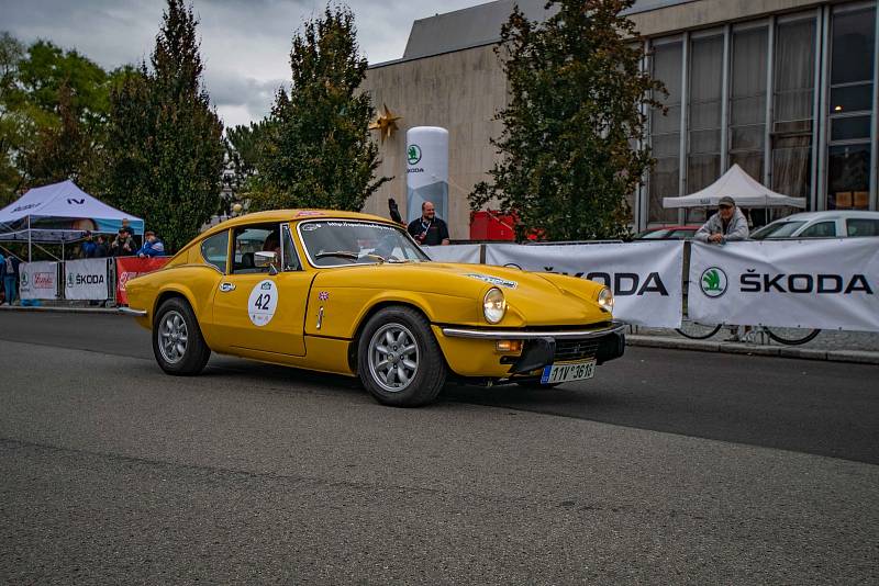 Ze závodu Oldtimer Bohemia Rally 2022