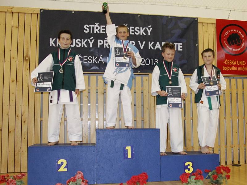 Auto Škoda - karate - krajské přebory 2013