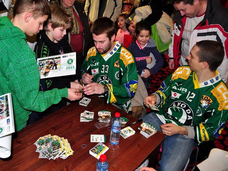 Autogramiáda BK Mladá Boleslav v multikině Cinestar