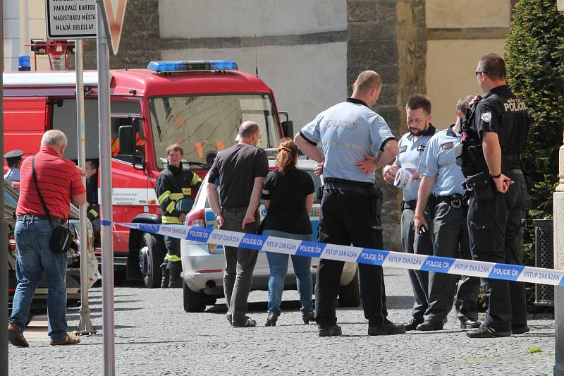 Anonym nahlásil bombu na obou budovách magistrátu