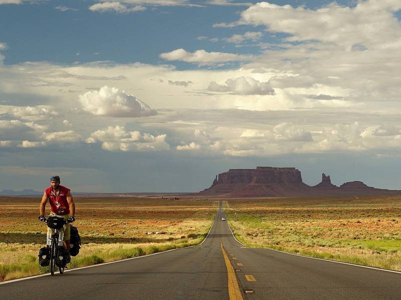 Žďána v Monument Valley.