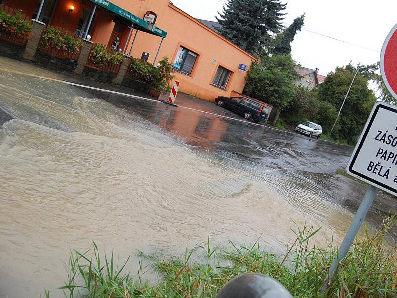 Povodně na Bakovsku - Restaurace Na Klokočce