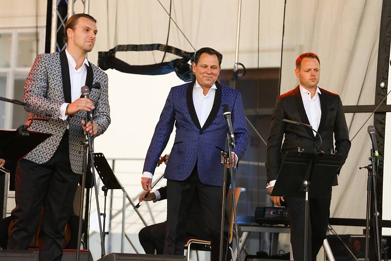 Koncert čtyř tenorů v Mladé Boleslavi.