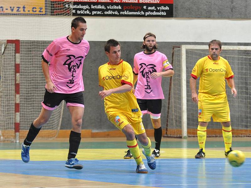 Divize futsalu: Malibu Mladá Boleslav - SC Veltěž