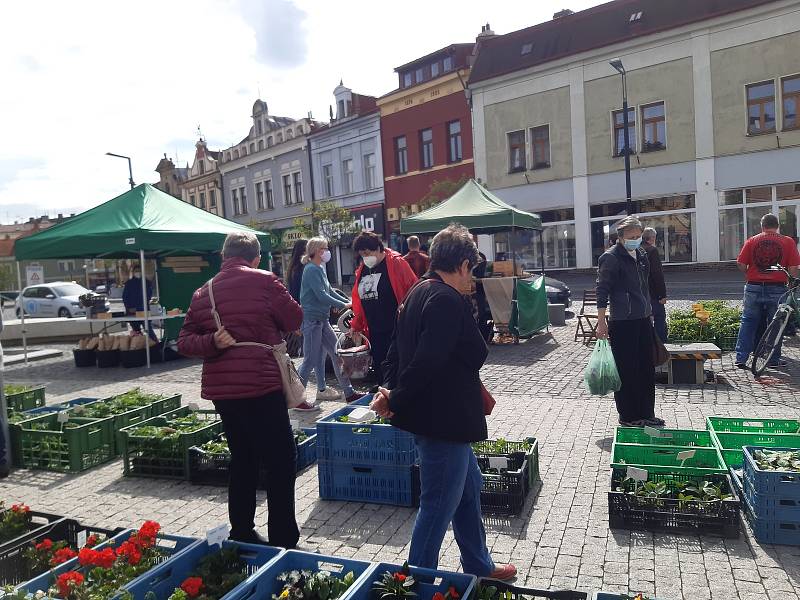 Farmářské trhy v Mladé Boleslavi v pátek 21. května.