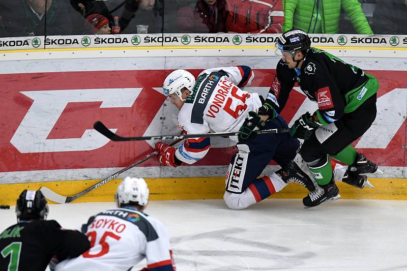 Tipsport extraliga: BK Mladá Boleslav - HC Dynamo Pardubice.