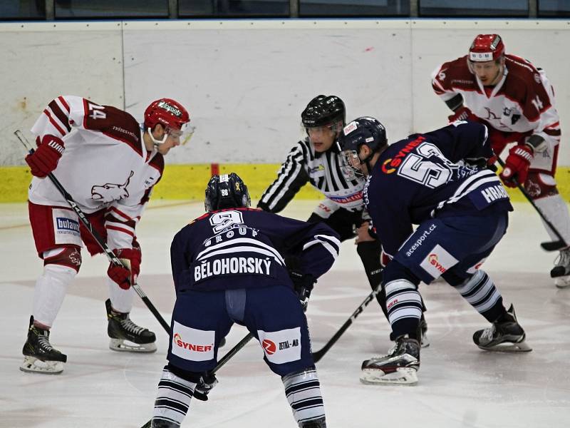 Hokej, WSM liga, 5. zápas předkola, HC Benátky nad Jizerou - HC Frýdek-Místek