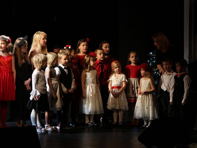 Z Vánočního koncertu dětského pěveckého sboru Paprsek v roce 2019.