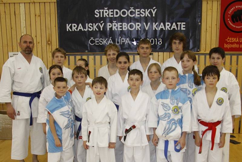 Auto Škoda - karate - krajské přebory 2013