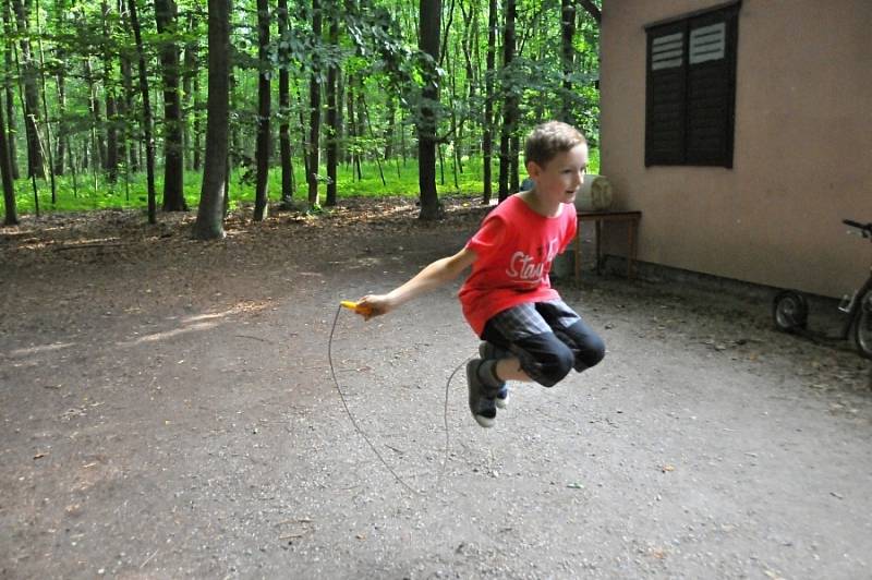 Letní tábor v Okrouhlíku.