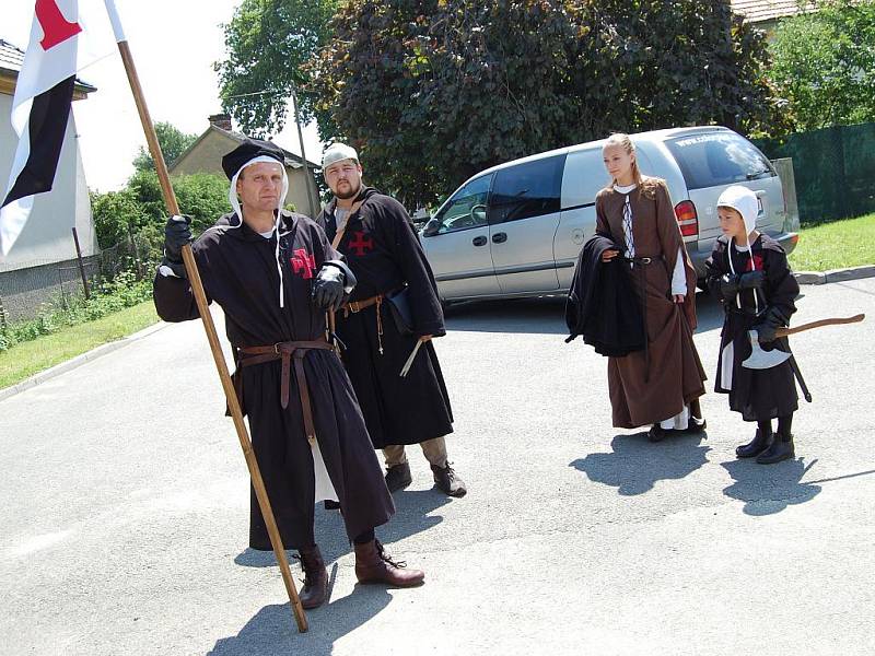 Sváteční oslavy v Žerčicích.