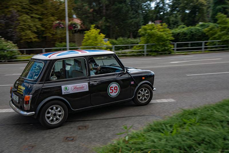 Oldtimer Bohemia Rally 2021 lákala fanoušky motorsportu