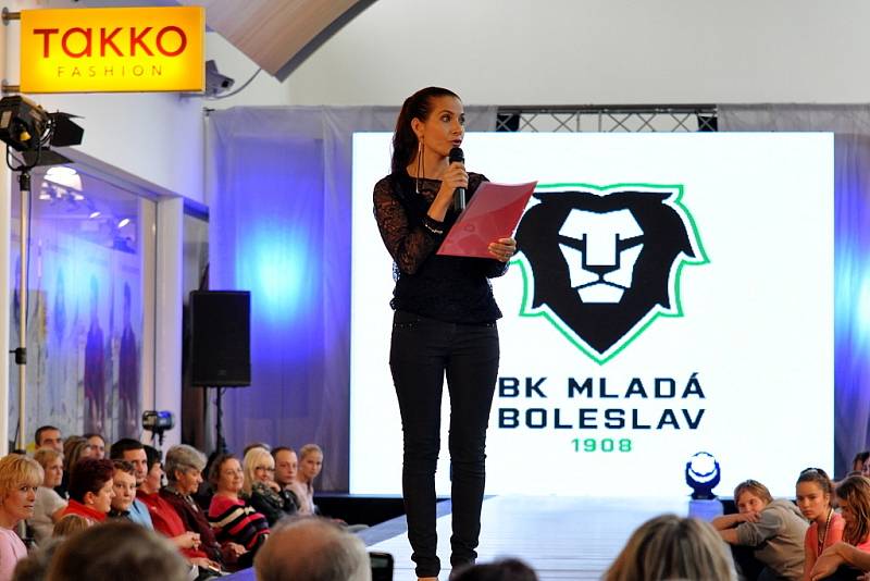 Boleslavští hokejisté se v Olympii představili roli modelů