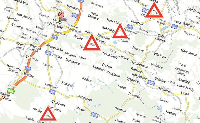 Dopravní komplikace čekejte u Bratronic, Března a Horního Bousova. Tam všude se opravují nebo budou opravovat mosty.