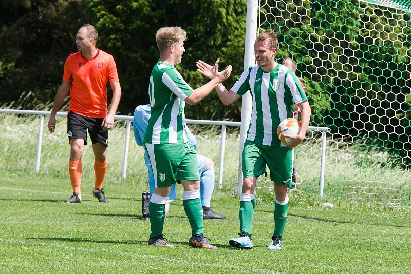 I. A třída, 26. kolo: Sokol Pěčice - Slavia Jesenice (3:1)