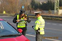 Policisté kontrolovali řidiče na Mladoboleslavsku