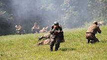 SPVH Sever 2013 připravil pro obyvatele Žerčic bojovou ukázku.