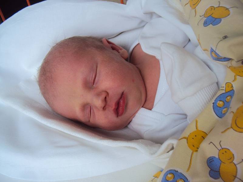 ELIN  Vladyková se narodila 3. března s mírami 3,02 kilogramů a 49 centimetrů. 