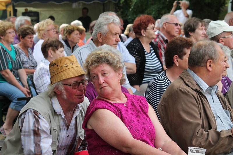 Vtelenská dechparáda zaplnila areál zámku Stránov